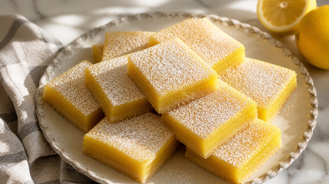 Za te božanske limonine kocke potrebujete le 7 sestavin (VIDEO RECEPT)