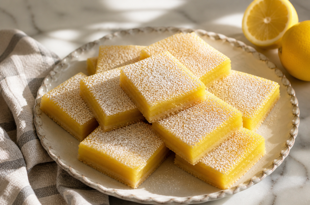 Za te božanske limonine kocke potrebujete le 7 sestavin (foto: UI)