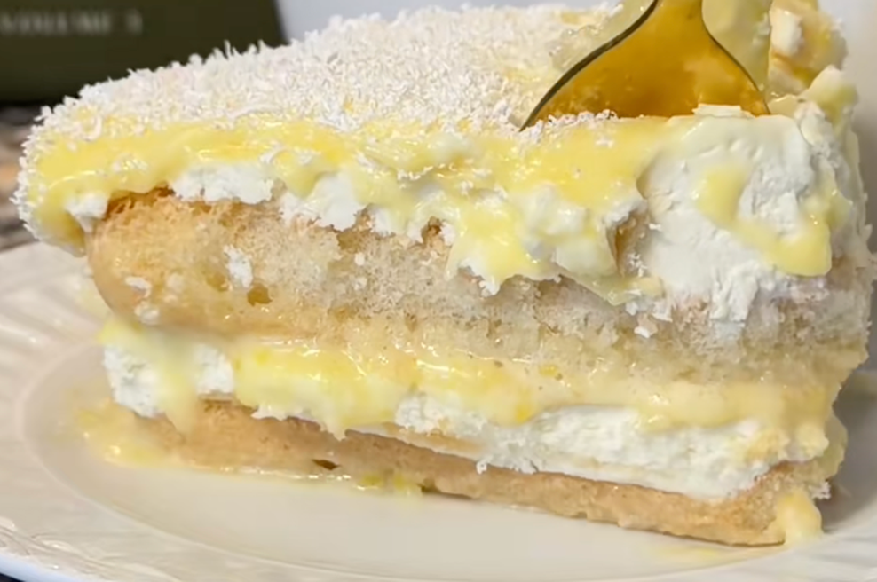Ta limonin tiramisu bo sladica poletja – kremast, lahek in popolnoma neustavljiv (foto: TikTok/lori_ilc/posnetek zaslona)