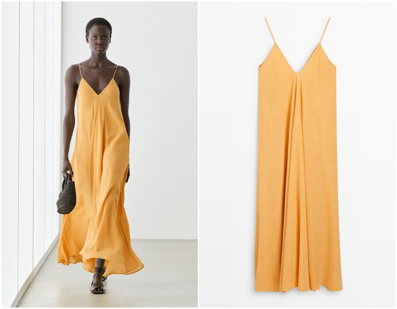 poletna obleka Massimo Dutti