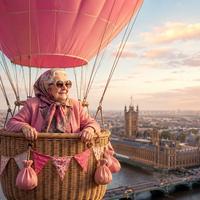 "Sede baba v balon, da se vozi v London ..." Kaj se skriva za viralno pesmijo, ki je obnorela internet