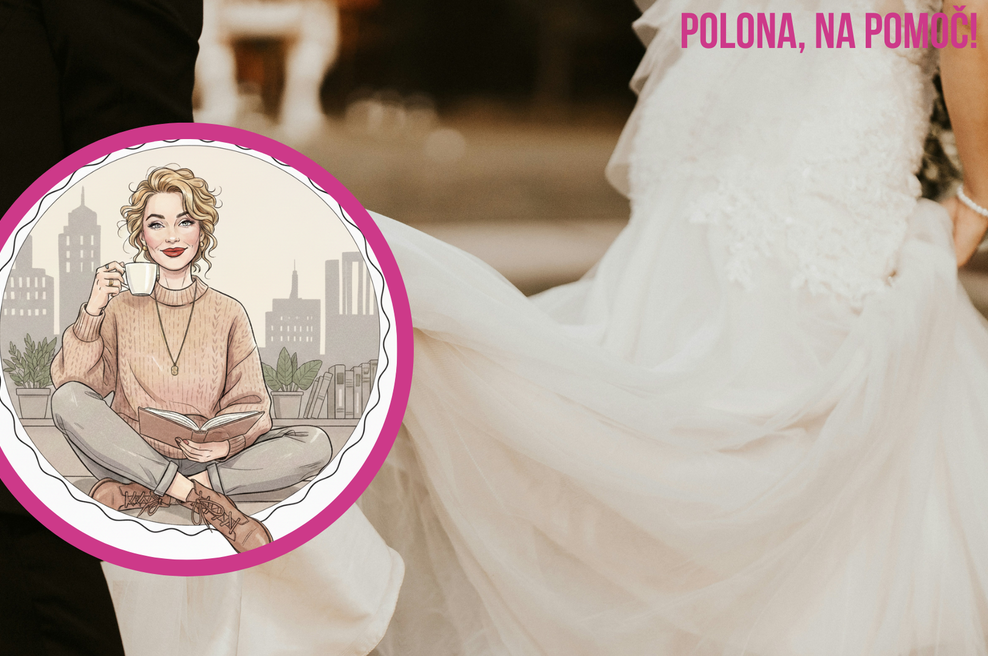 "Ko sem videla fotografije s poroke svojega bivšega, sem planila v jok!" (resnična izpoved) (foto: Unsplash/AI/Cosmopolitan/fotomontaža)