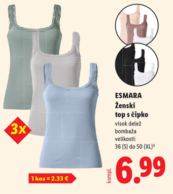 Za manj kot 7 evrov v Lidlu dobite tri prefinjene poletne tope, ki sodijo v vsako omaro