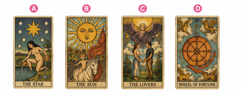 Kaj trenutno privlačite v svoje življenje? Izberite tarot karto in preverite!