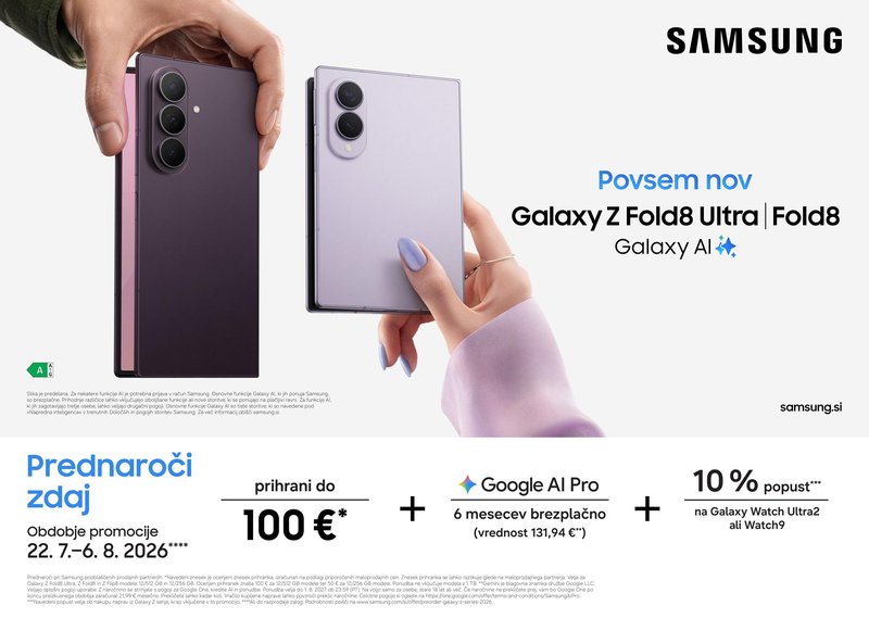 Novi prepogljivi telefoni Samsung že privlačijo poglede