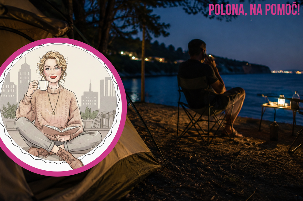 Sredi noči v kampu v Istri sem pred šotorom zaslišala moža – to, kar sem slišala, mi ne gre iz glave ... (resnična zgodba Slovenke) (foto: Ustvarjeno z UI/Cosmopolitan/fotomontaža)