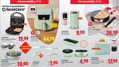 To so nekateri izmed Silvercrestovih pripomočkov, ki bodo od ponedeljka na voljo pri nas.