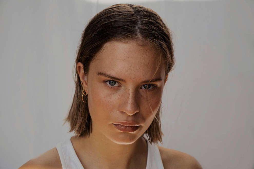 serious woman