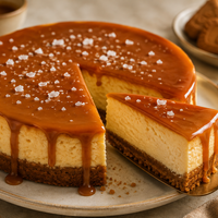 Iščete popolno sladico za posebne priložnosti? Poskusite cheesecake s slano karamelo, tudi za vse poznavalce bo tole prijetno presenečenje
