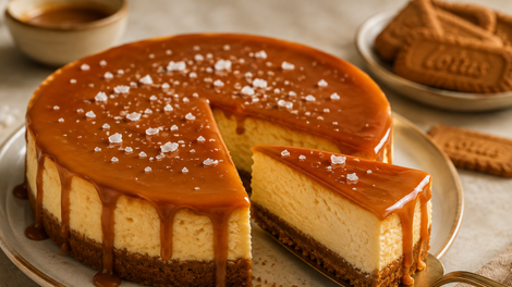 Iščete popolno sladico za posebne priložnosti? Poskusite cheesecake s slano karamelo, tudi za vse poznavalce bo tole prijetno presenečenje
