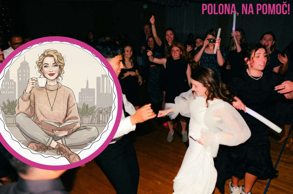 "Moj mož je na poroki znancev ves večer plesal z mojo samsko prijateljico. Ko sem mu povedala, da me je to zmotilo, se je samo smejal ..." (resnična zgodba Slovenke) (foto: Unsplash/AI/Cosmopolitan/fotomontaža)