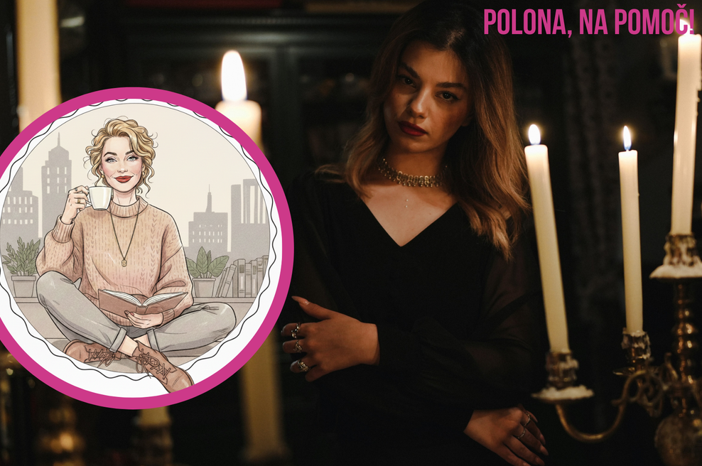 "Med romantično večerjo je fant trikrat pogledal na telefon. Potem sem ugotovila, da preverja, kje je njegova bivša!" (izpoved Slovenke) (foto: Unsplash/ustvarjeno z UI/Cosmopolitan/fotomontaža)