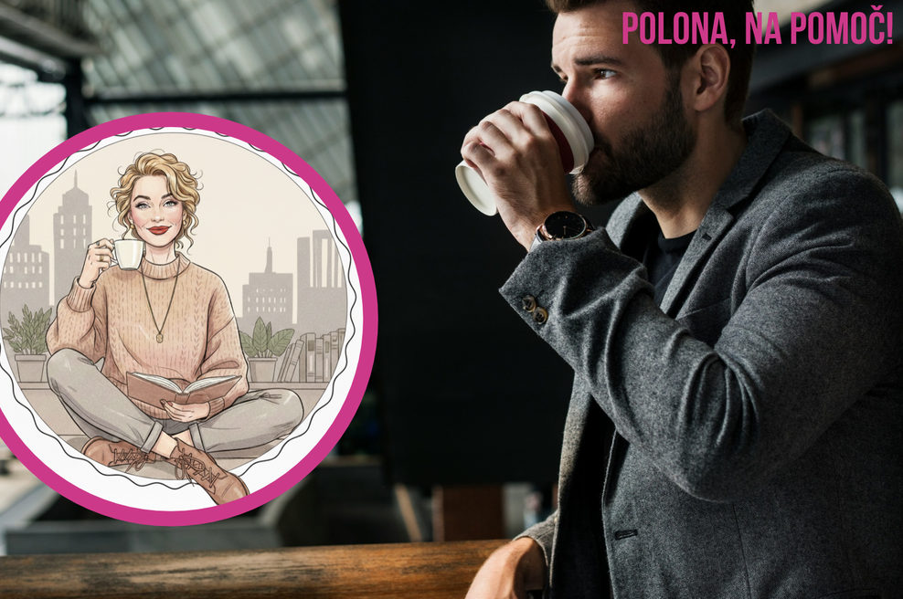 "Na morju je fant vsako jutro hodil sam po kavo. Zadnji dan je natakarica rekla nekaj, zaradi česar sem dojela, kaj je v resnici počel!" (resnična zgodba) (foto: Unsplash/ustvarjeno z UI/Cosmopolitan/fotomontaža)