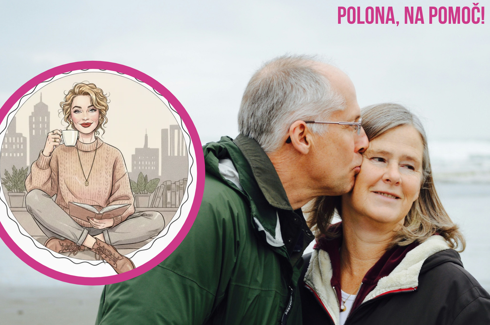 "Moj 74-letni oče ima novo partnerko. Zdaj zahteva, da ji med prazniki odstopim mamino mesto za mizo!" (resnična dilema Slovenke) (foto: Unsplash/ustvarjeno z UI/Cosmopolitan/fotomontaža)