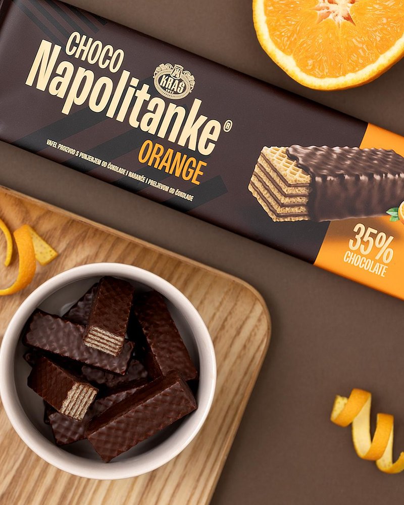 Novi izjemno dobri okusi Kraševih CHOCO Napolitank