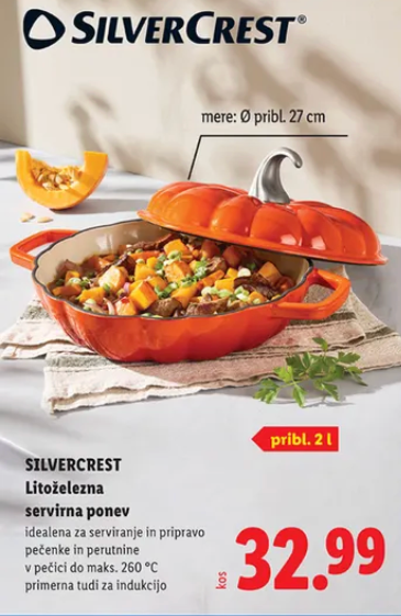 Lidl ima za noč čarovnic prav posebno presenečenje: ta kuhinjski pripomoček bo navdušil vse ljubitelje jeseni