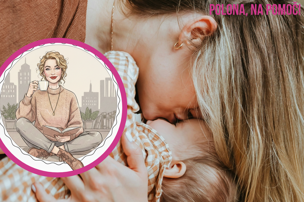 "Ravnokar sem rodila prvega otroka in tašča mi je povedala, da bo pri nas živela tri mesece!" (izpoved mlade slovenske mamice) (foto: Unsplash/ustvarjeno z UI/Cosmopolitan/fotomontaža)