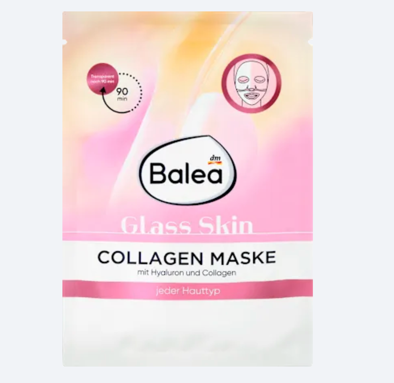 maska za obraz balea glass skin