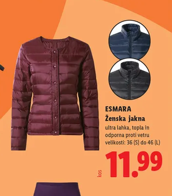 Lidl presenetil z jakno v barvi, ki jo jeseni obožujejo modne navdušenke: stane manj kot 12 evrov